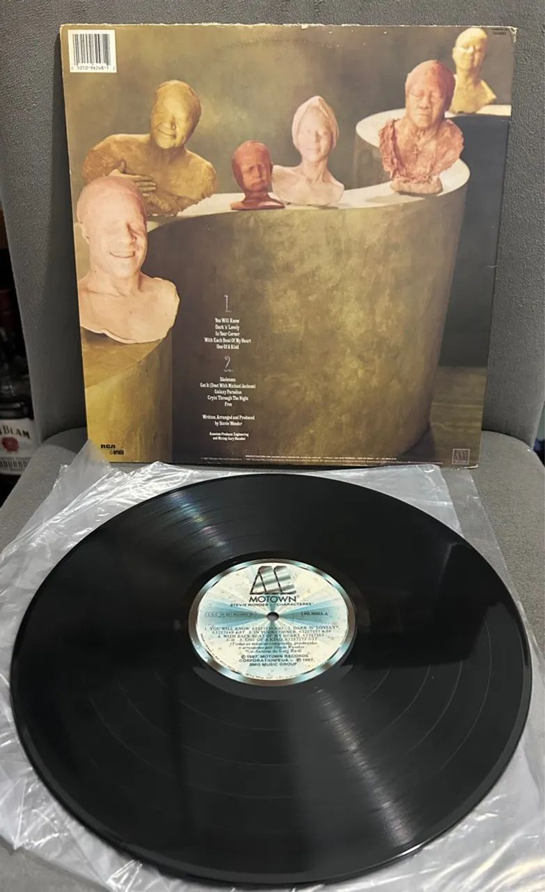 Vinil Steve Wonder Characters - Foto 2