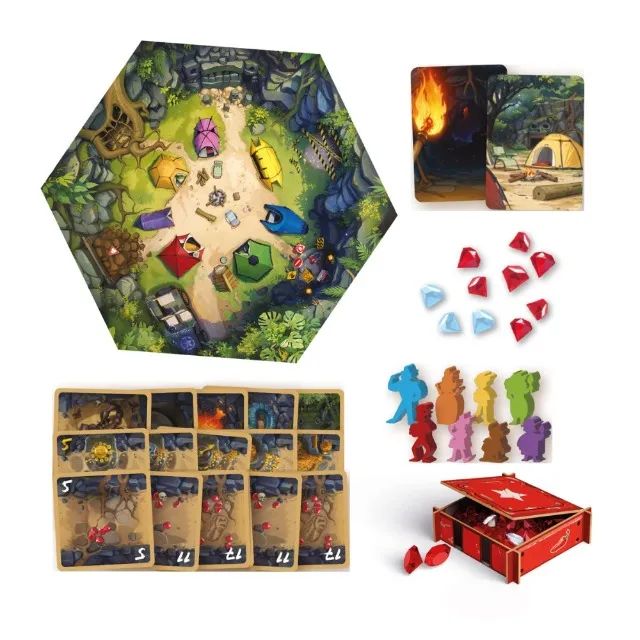 Diamant - Boardgame - Jogo de tabuleiro ( melhor que Tesouro Inca ) - Foto 2