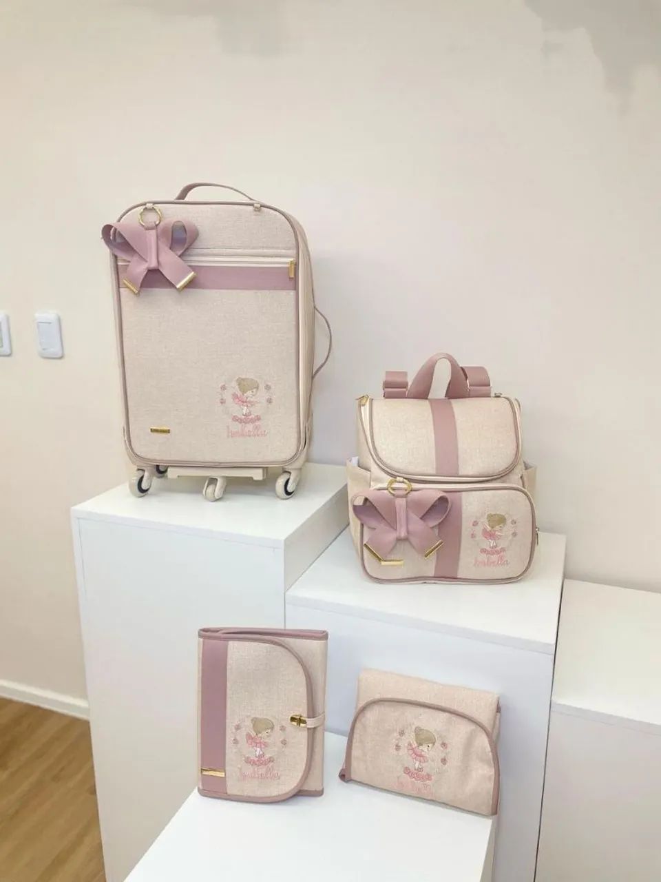 Kit de malas de bebê - Princesa bailarina