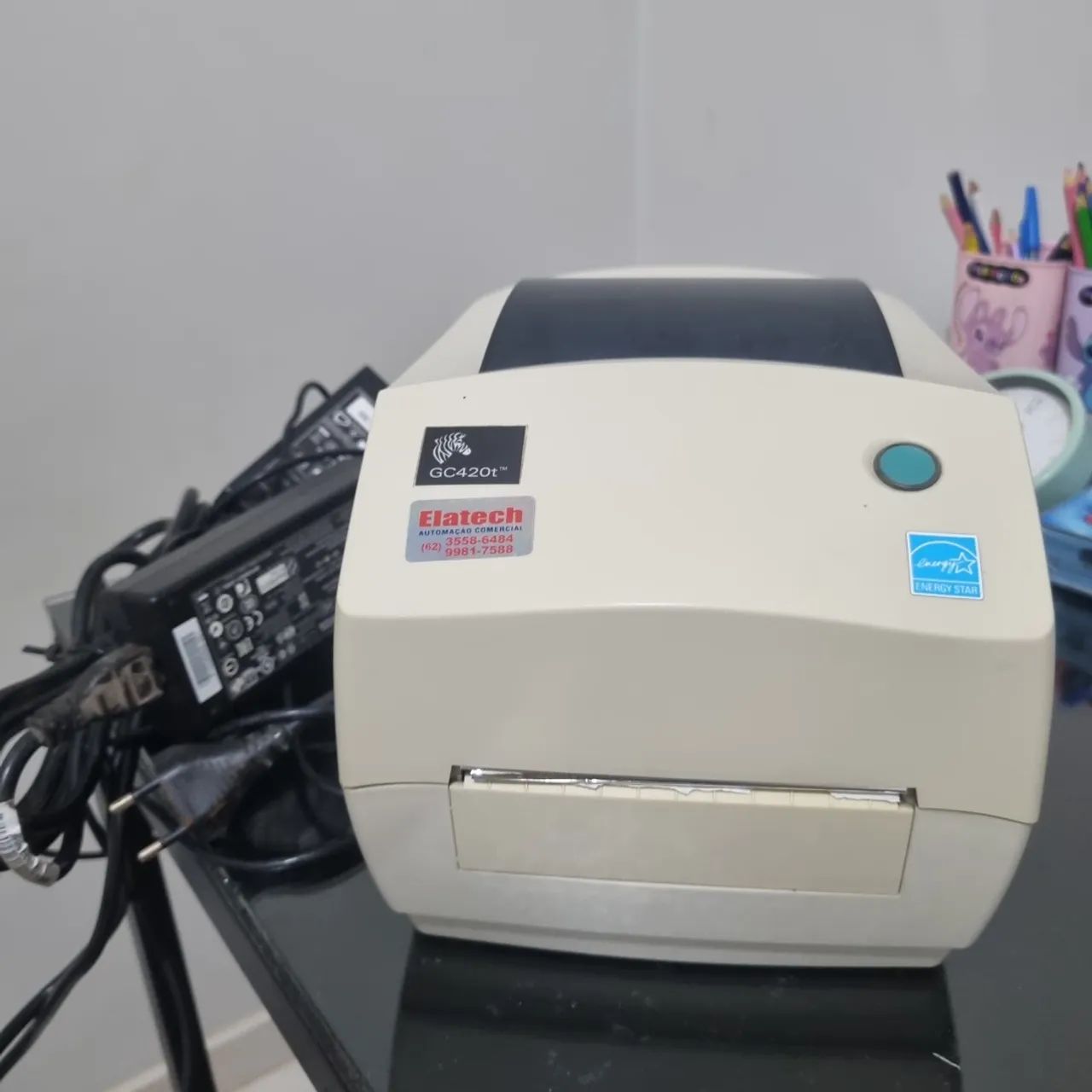 Impressora zebra gc420t 