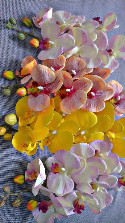 Orquídeas artificiais grande  unidade 35 reais cada