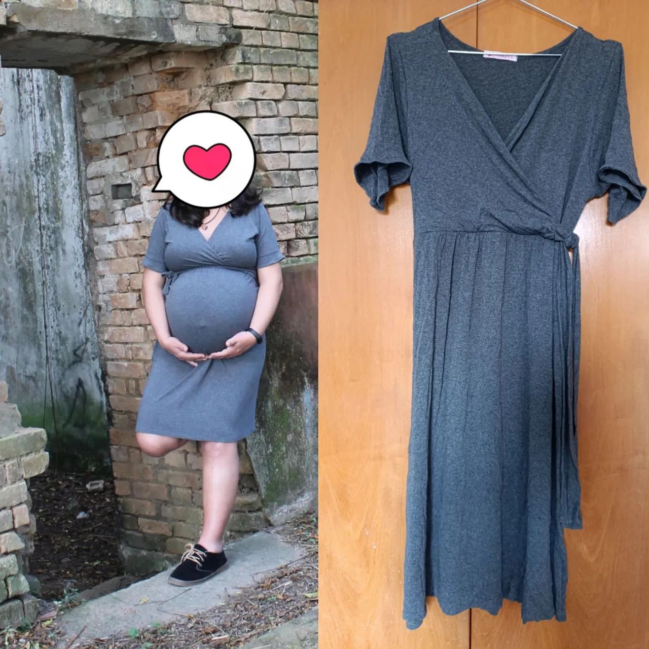 2 Vestidos gestante/amamentação 