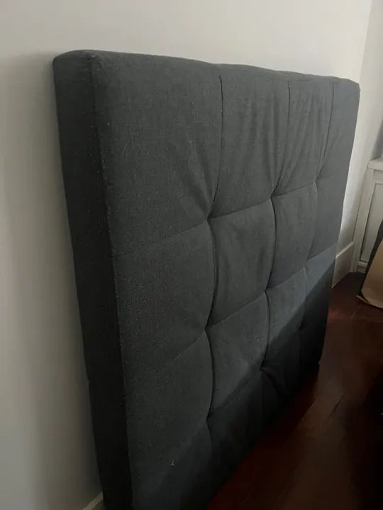 cabeceira de linho cama de solteiro  - Foto 2