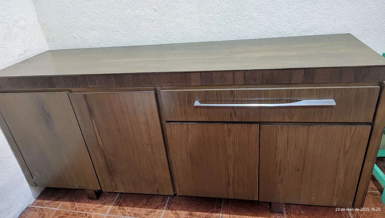Balcão Buffet Madeira Maciça 
