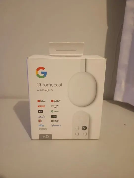 Google Tv Chromecast 4 seminovo pouco tempo de uso