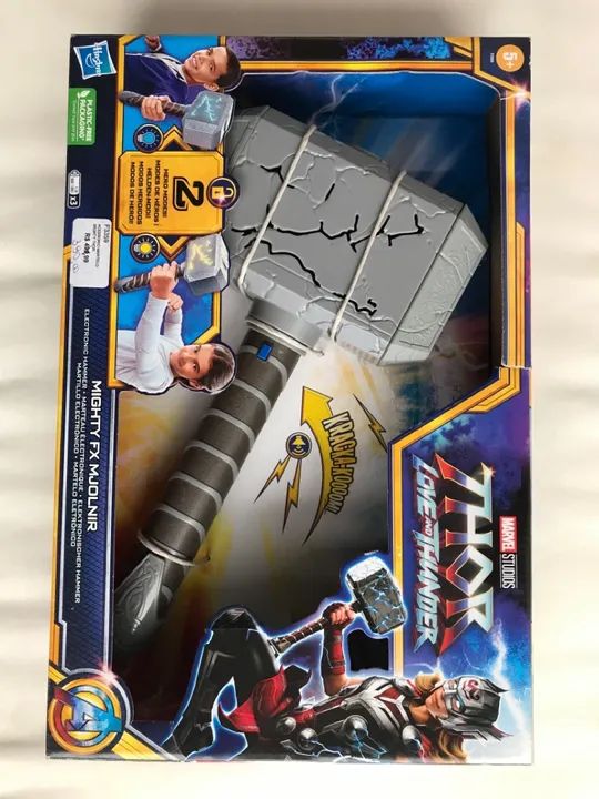 Martelo Thor Mighty com luz e som- Hasbro - Foto 2