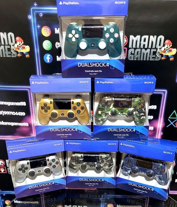 Controle Ps4 - Foto 2