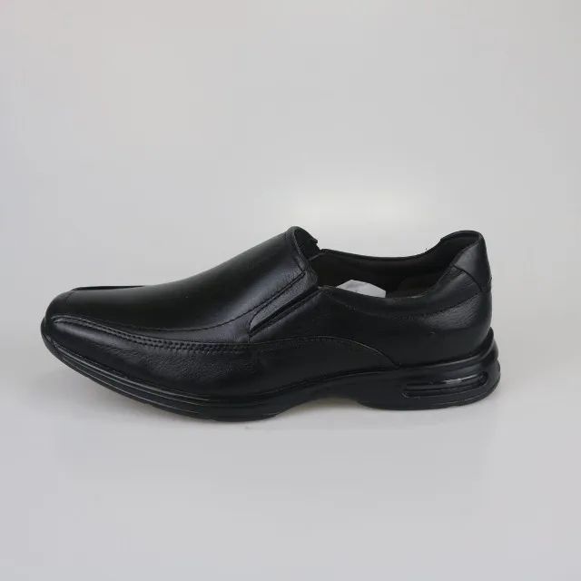 Sapato Masculino Democrata Air Preto - Foto 2