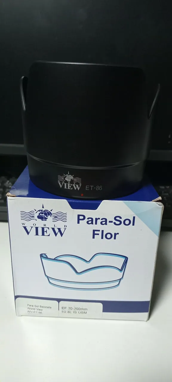 Para-Sol Flor World View ET-86 para Lente EF 70-200mm 1/2.8L IS USM