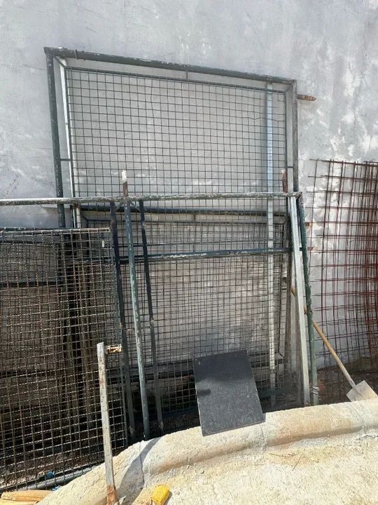 Portão telado aço galvanizado