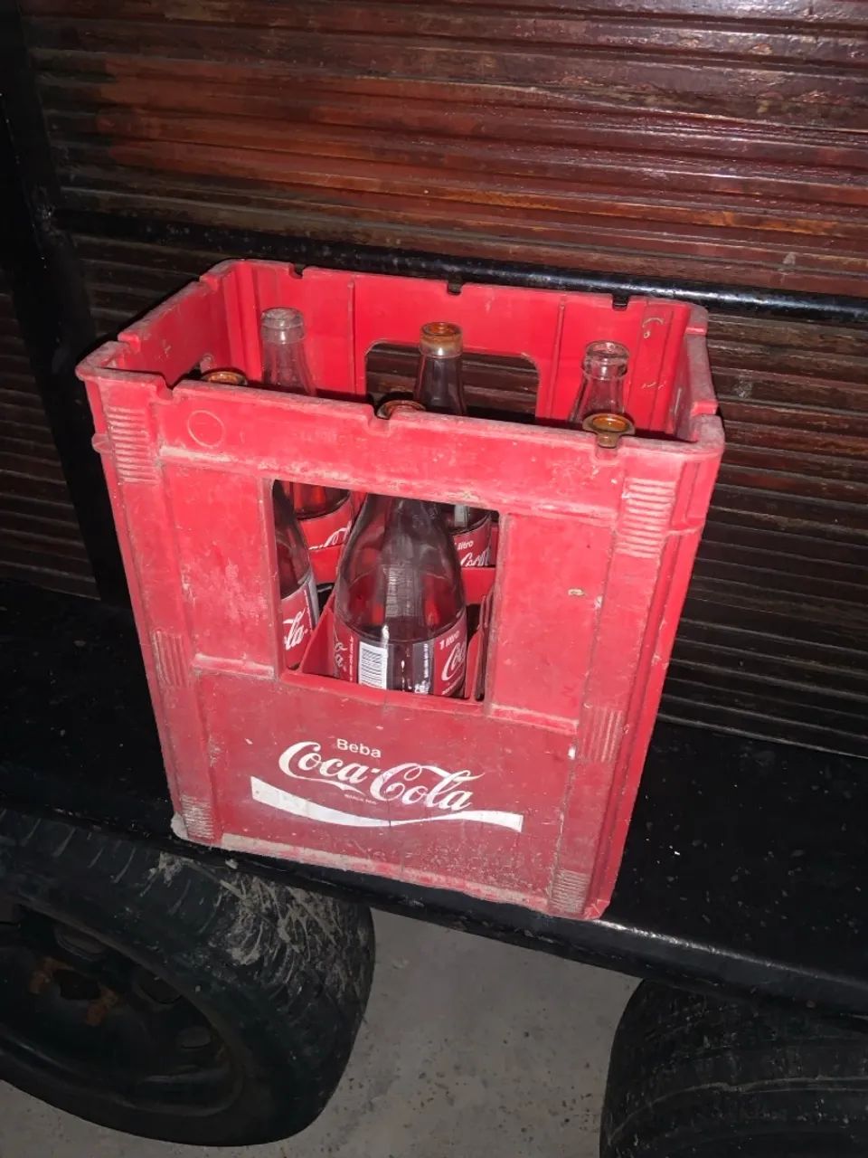 Caixa de garrafas de Coca-Cola - Foto 2