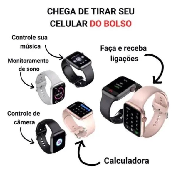Smartwatch 8 Pro Lacrado Original - Foto 4
