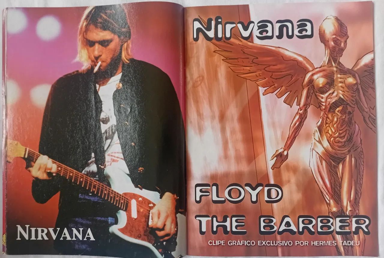 Revista Nirvana - Grunge na Veia (Clip Rock, Editora Escala