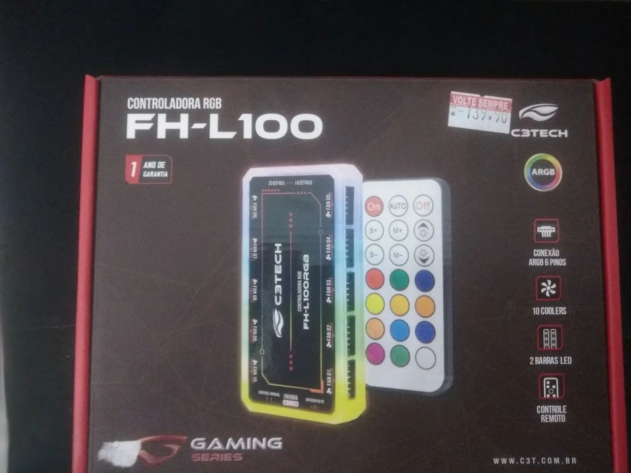 Fans RGB, Fonte Real, Memória RAM e etc - Foto 3