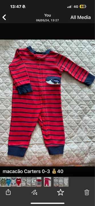 Roupas Bebê Nike - Foto 4