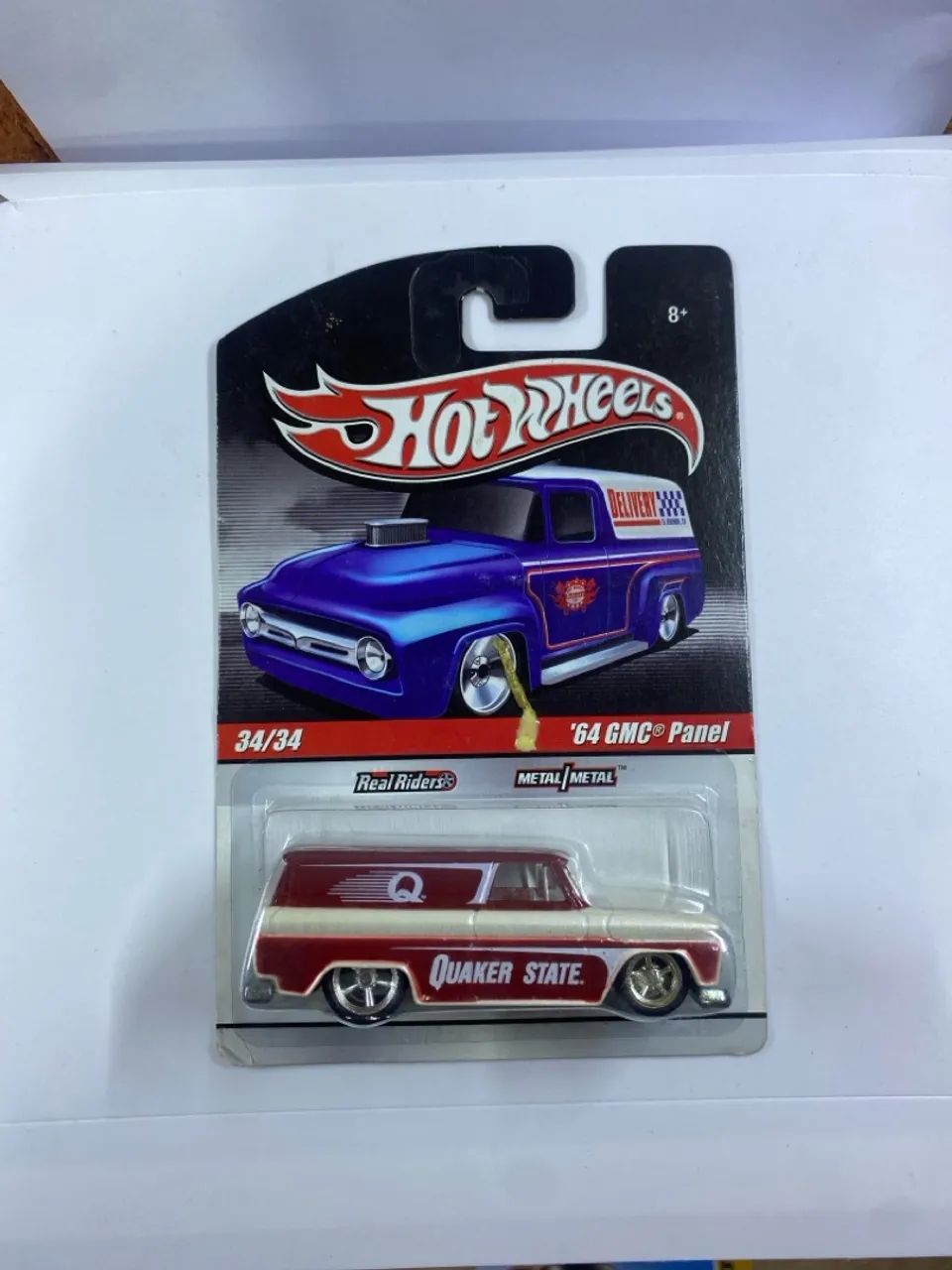 Hot Wheels 64 GMC Panel - Real Riders Quaker State