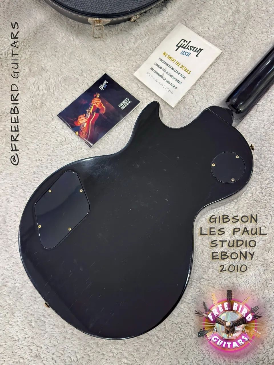 Gibson Les Paul Studio 2010 - Ebony - USA | Hard Case Original +
