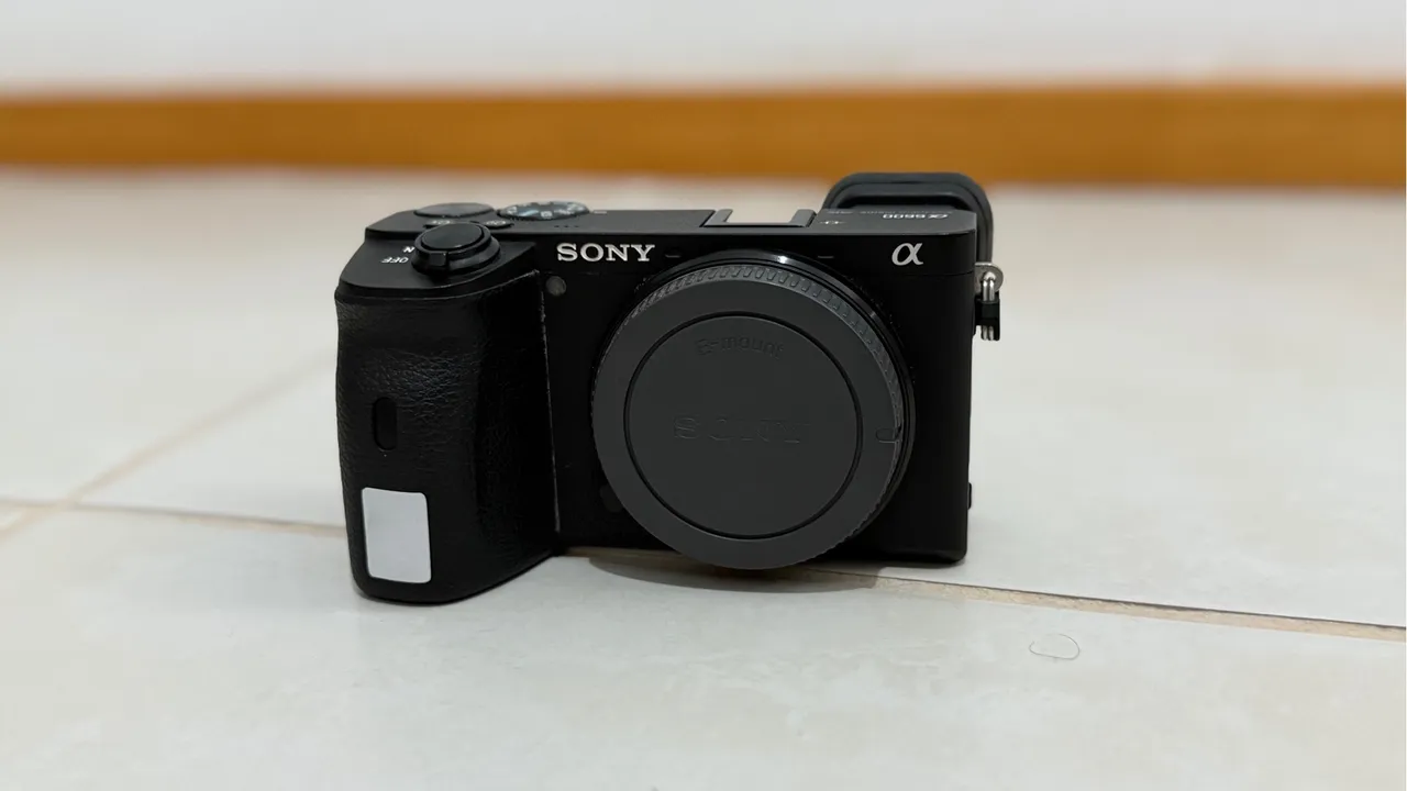 Câmera Sony a6600 excelente estado