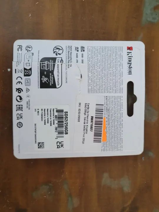 Cartão sd 256gb - Foto 2