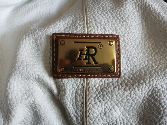 BOLSA DE COURO HR LEATHERGOOS SEMI-NOVA - Foto 4