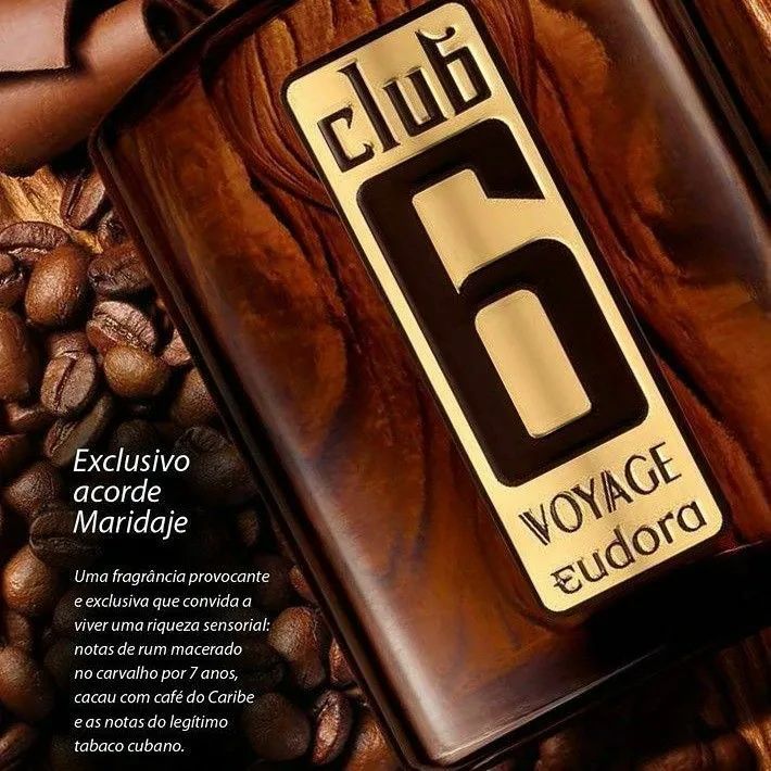 Perfume Club 6 Voyage Original - Só R$119,99 - Foto 4