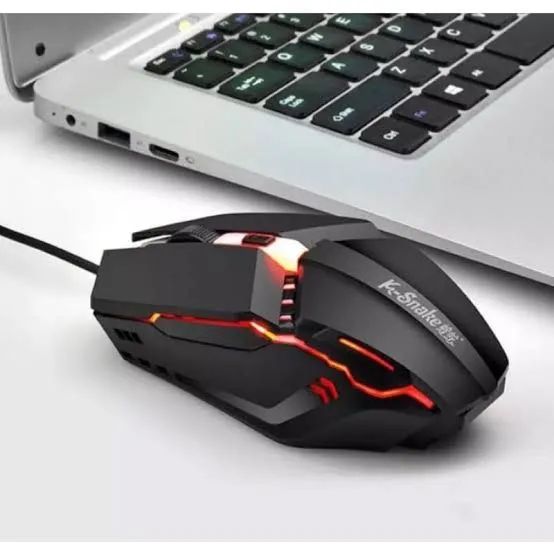Mouse Gamer K-Snake com Iluminação RGB