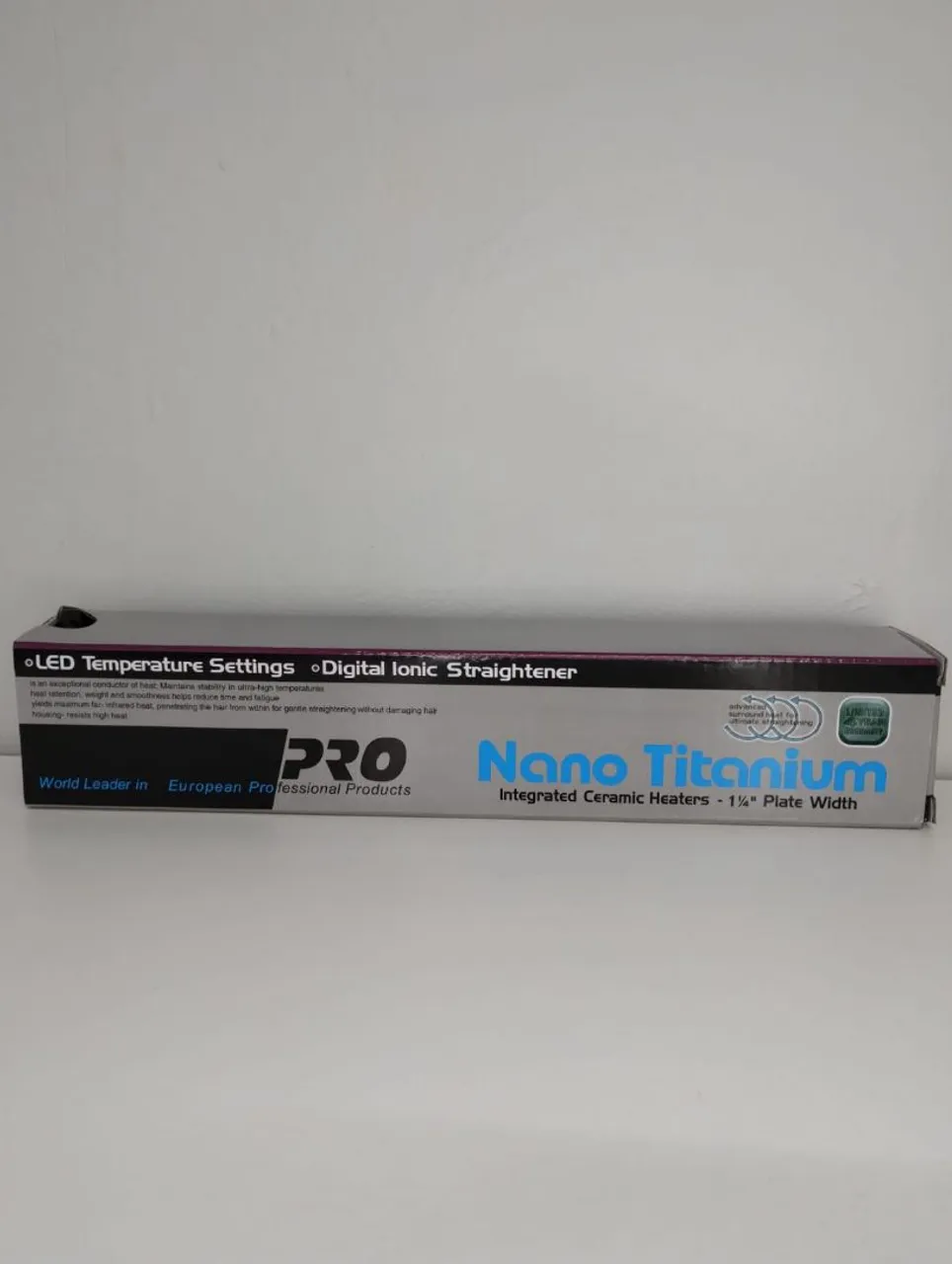 Prancha de Cabelo Nano Titanium PRO - 1 1/4''