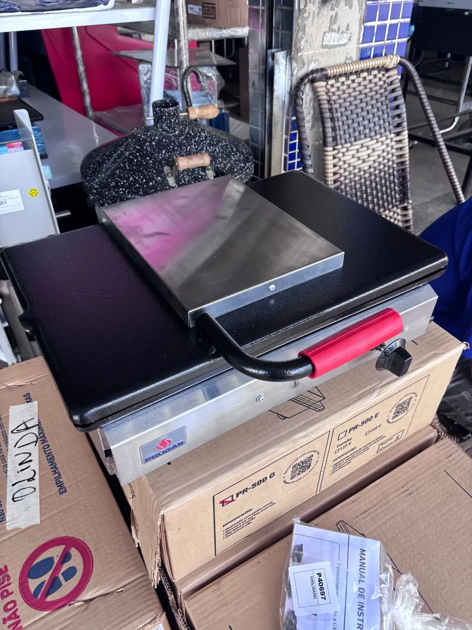 Chapa pra pão progás 