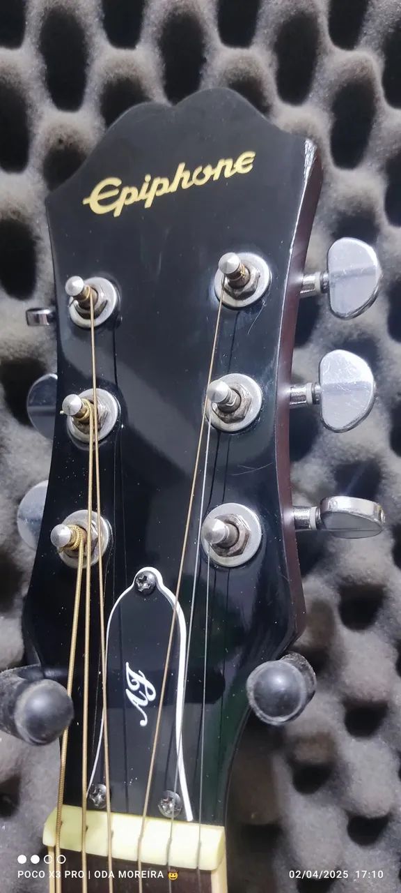 VIOLÃO EPIPHONE - INDONÉSIA - PARCELO12X OU TROCO - JOINVILLE  - Foto 3