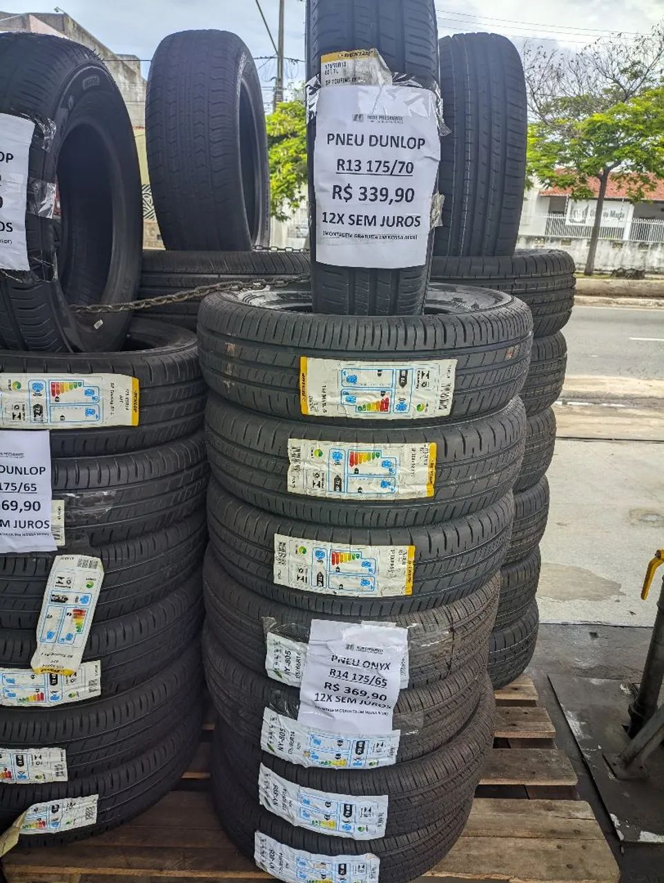 Pneus novos com preço imbatível