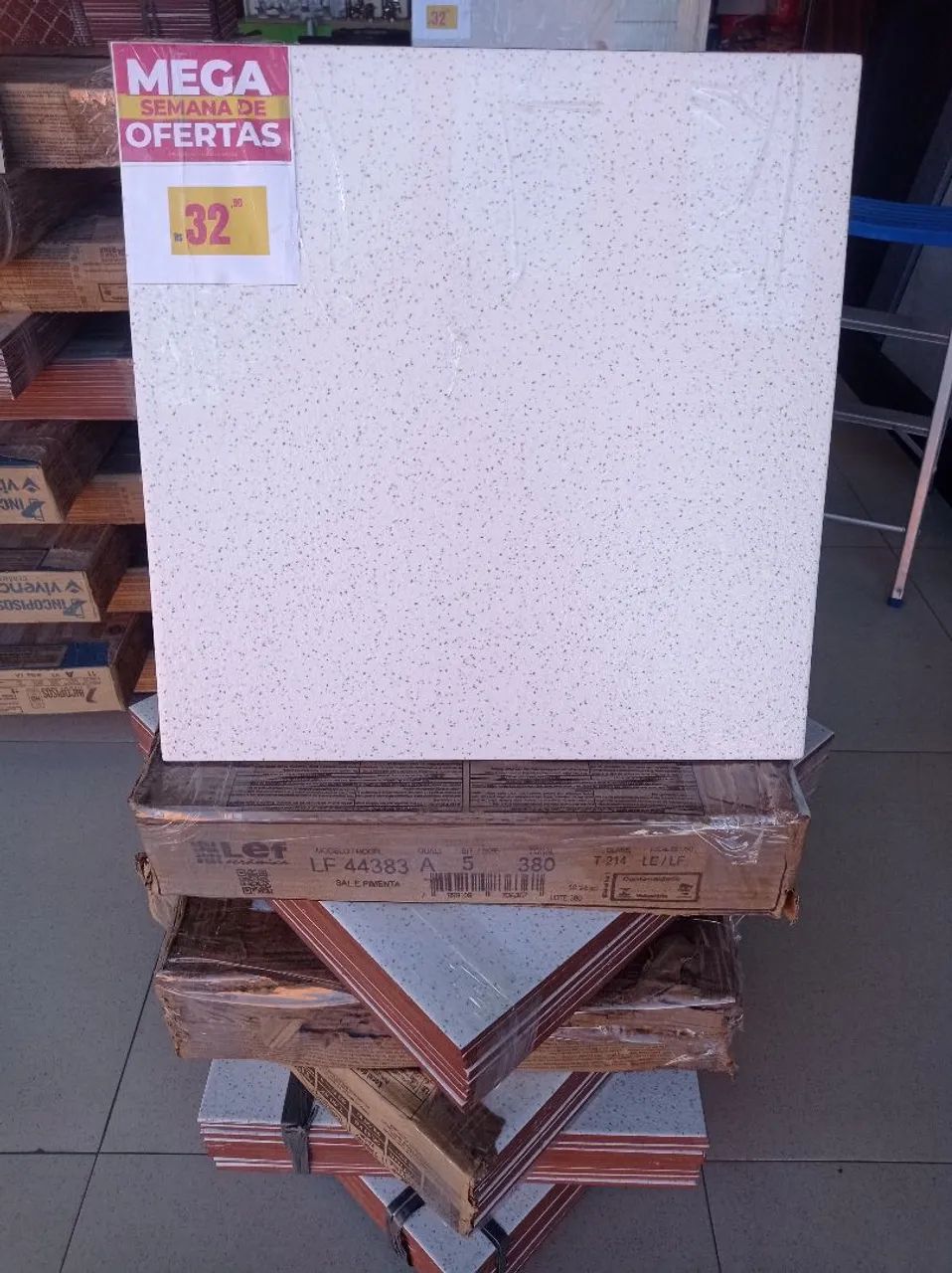 Piso Cerâmico Granulado Oferta Imperdível