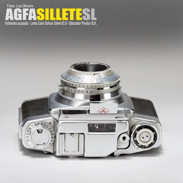 Câmera Agfa Silette SL - 1957 - Câmeras e Filmadoras - Santa