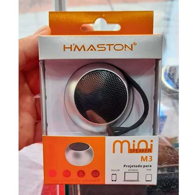 Mini caixa de som Bluetooth