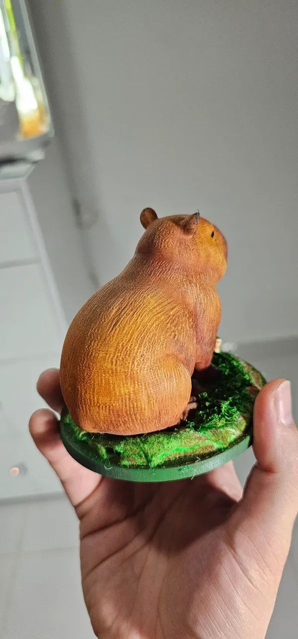 Miniatura de Capivara com Melancia - Foto 5