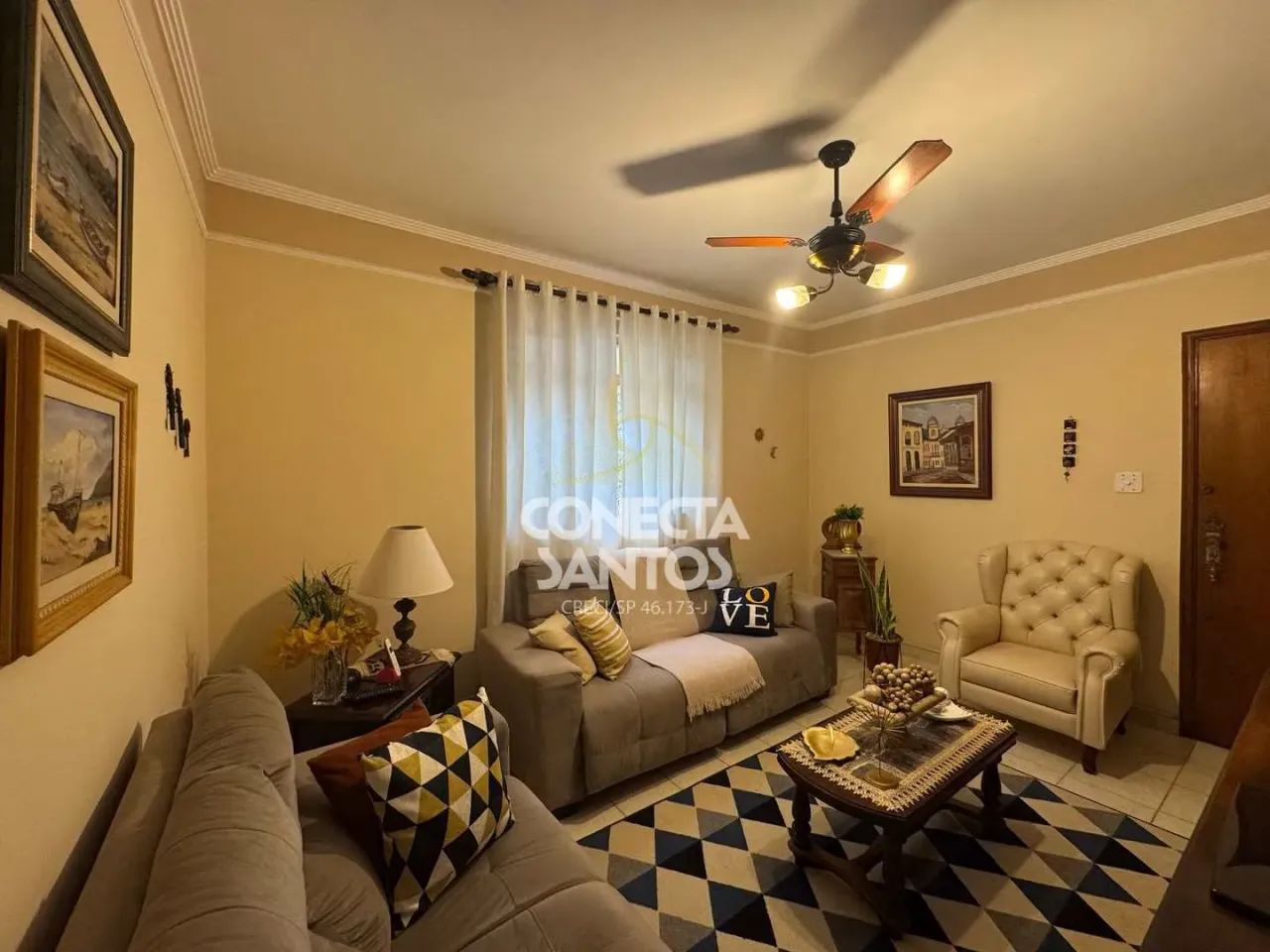 Apartamento c/ 3 dorms, Marapé, Santos - Cod: 1193 - Foto 3
