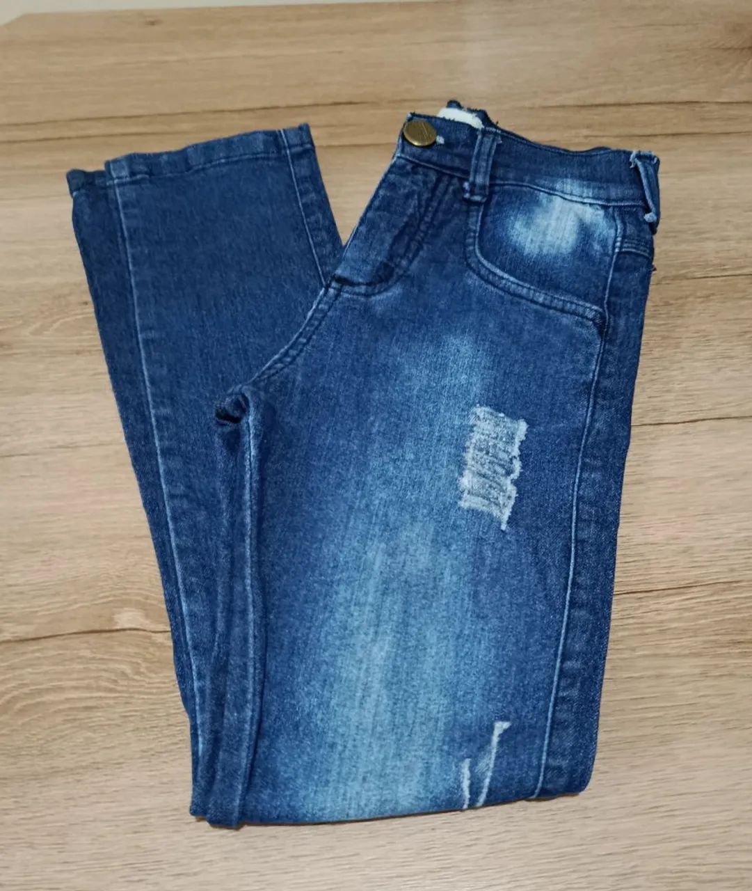 Calça Jeans Infantil Destroyed N.6