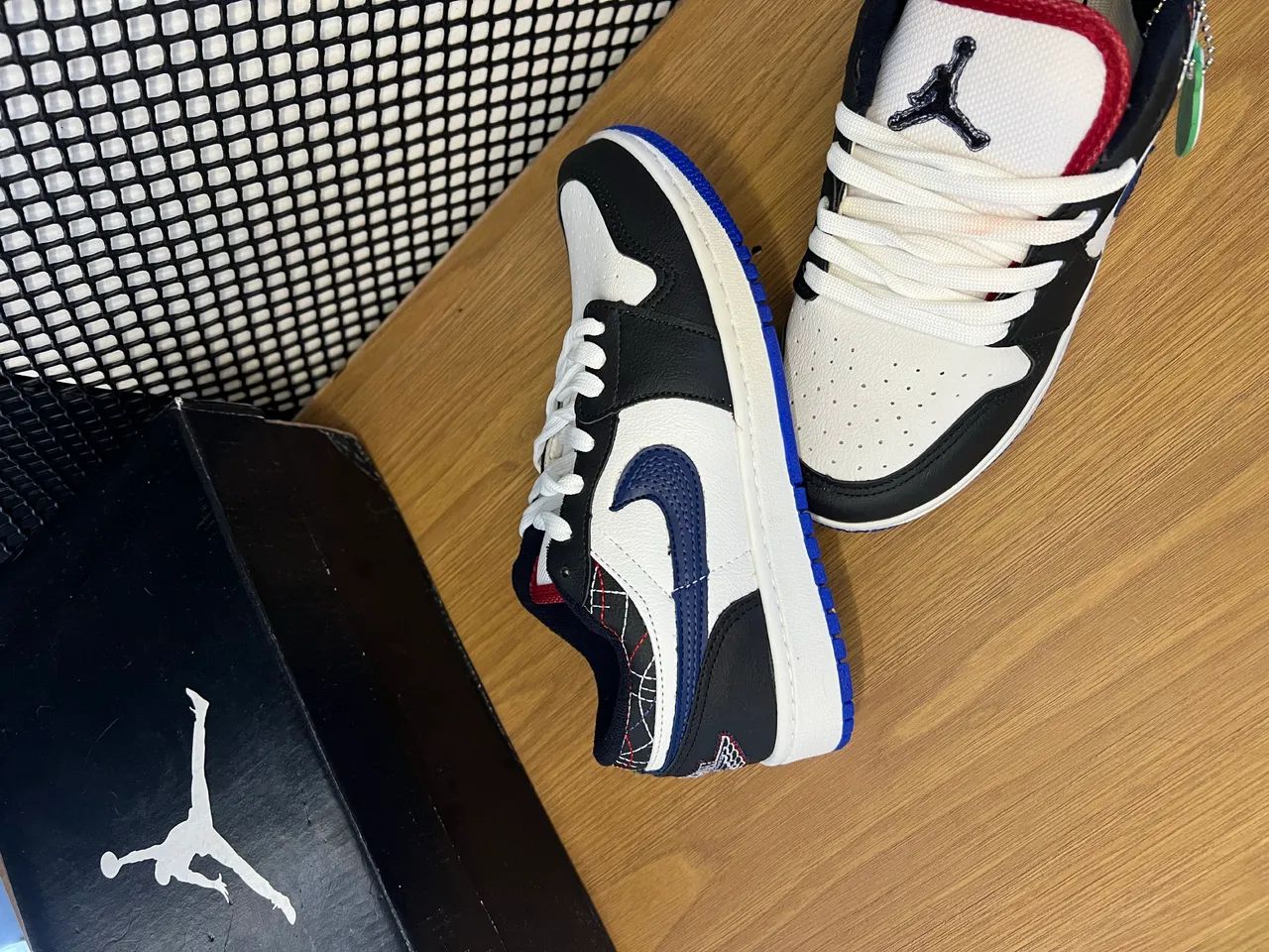 Tênis Air Jordan 1 Low Promoção Black  - Foto 5