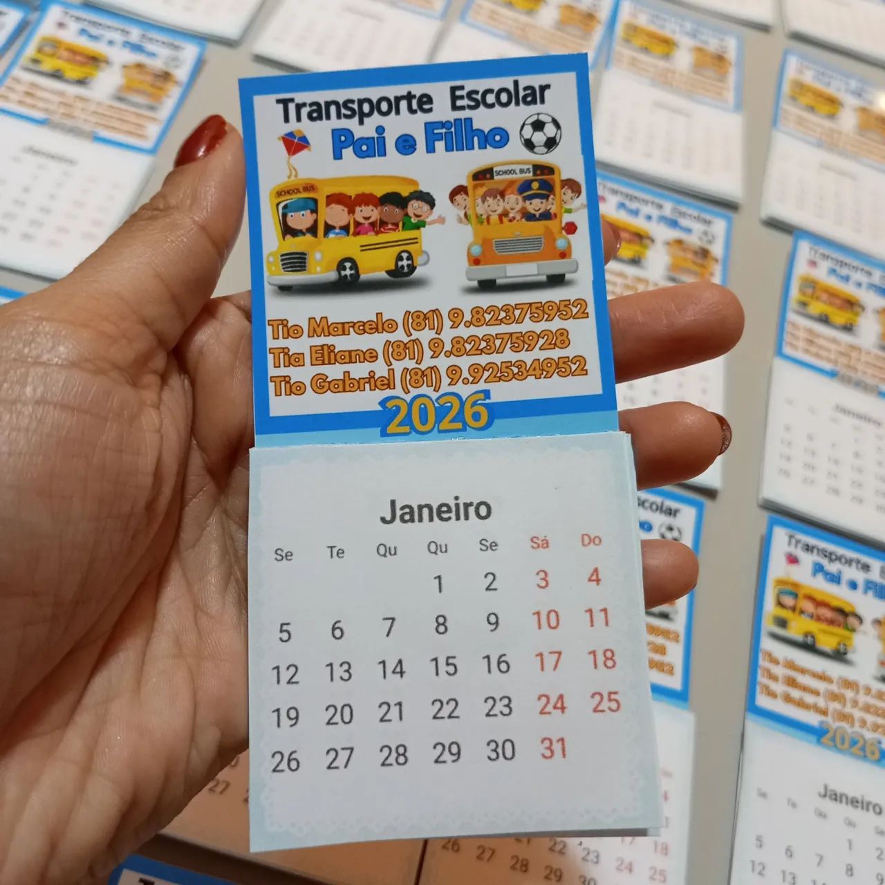 Calemdario personalizado 2026