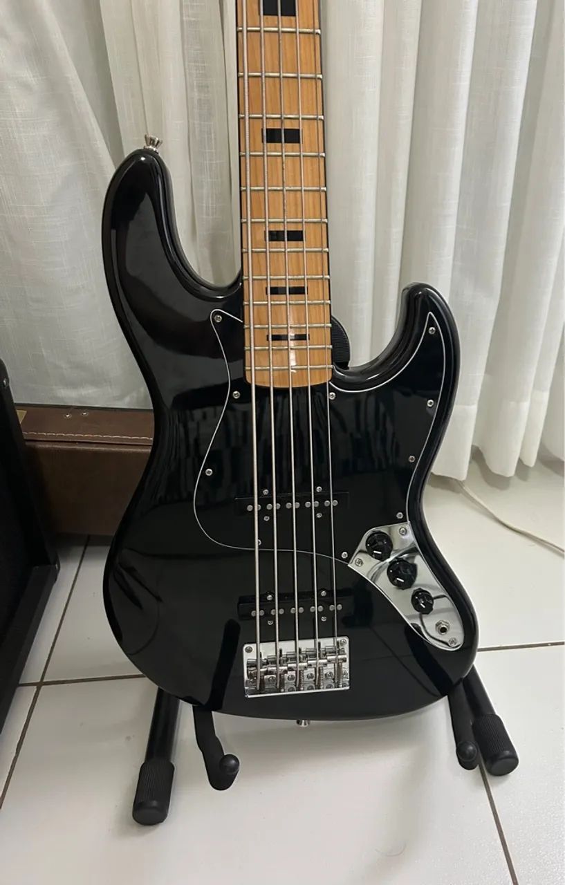 Baixo Tagima TJB5 black - Excelente estado - Foto 3