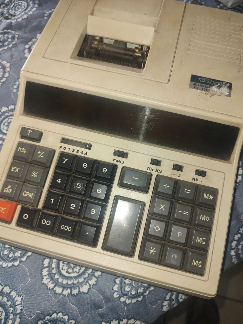 Calculadora de mesa WALTHER em perfeito estado  - Foto 2
