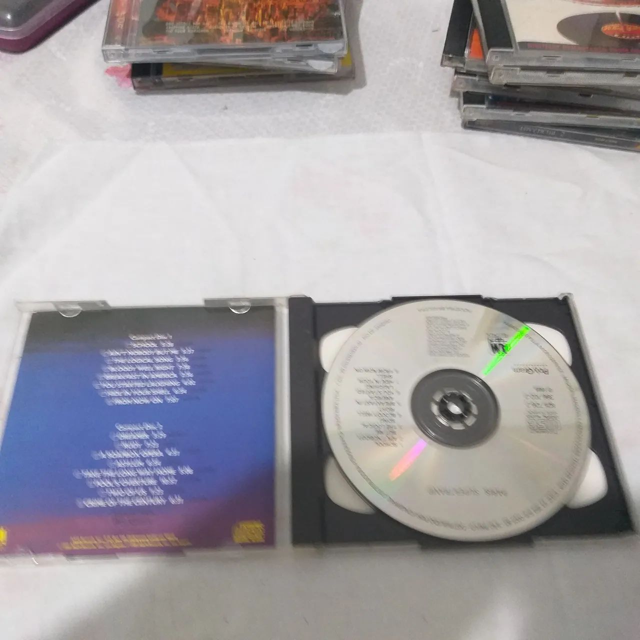 CD DUPLO AO VIVO  SUPERTRAMP  - PARIS - Dulpo - Foto 3
