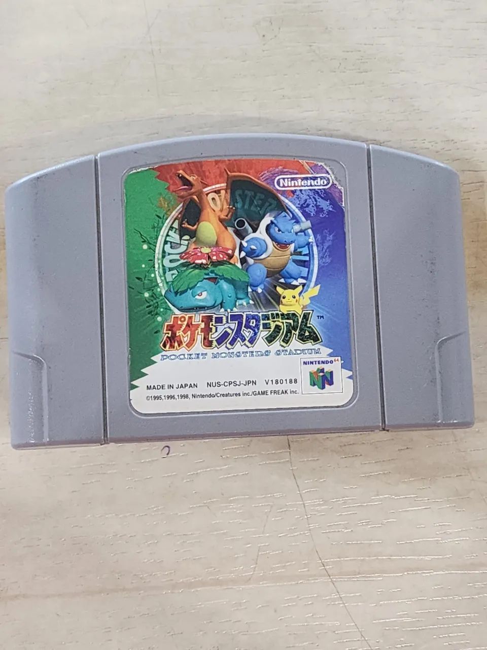 Pokemon Stadium N64 - Jogo Original