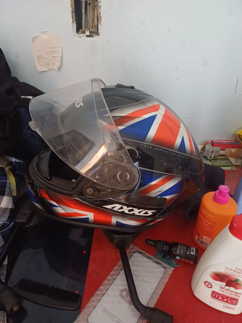 Capacete Axxis leia