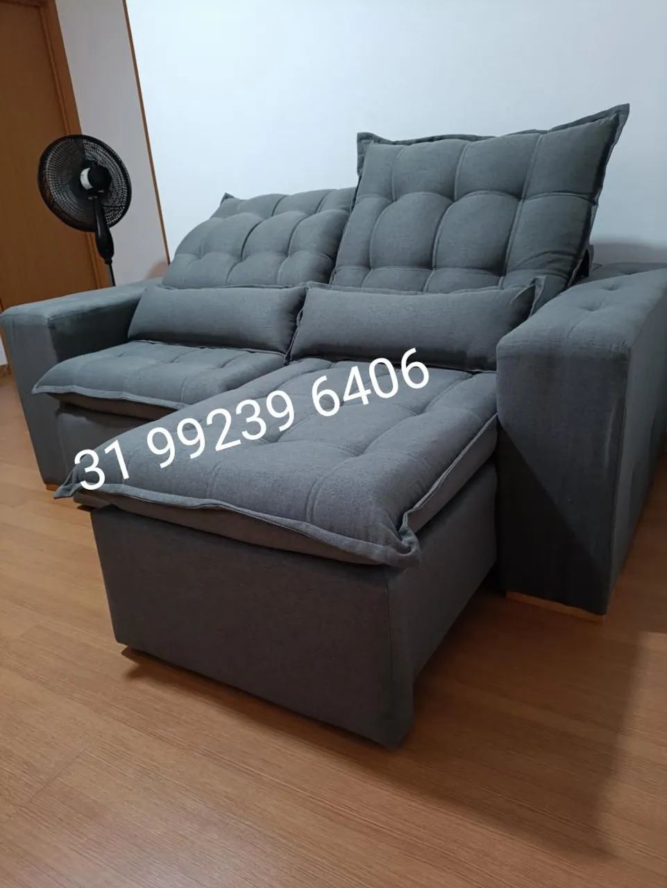 Sofá Retrátil pilow16 NOVOS - Foto 2