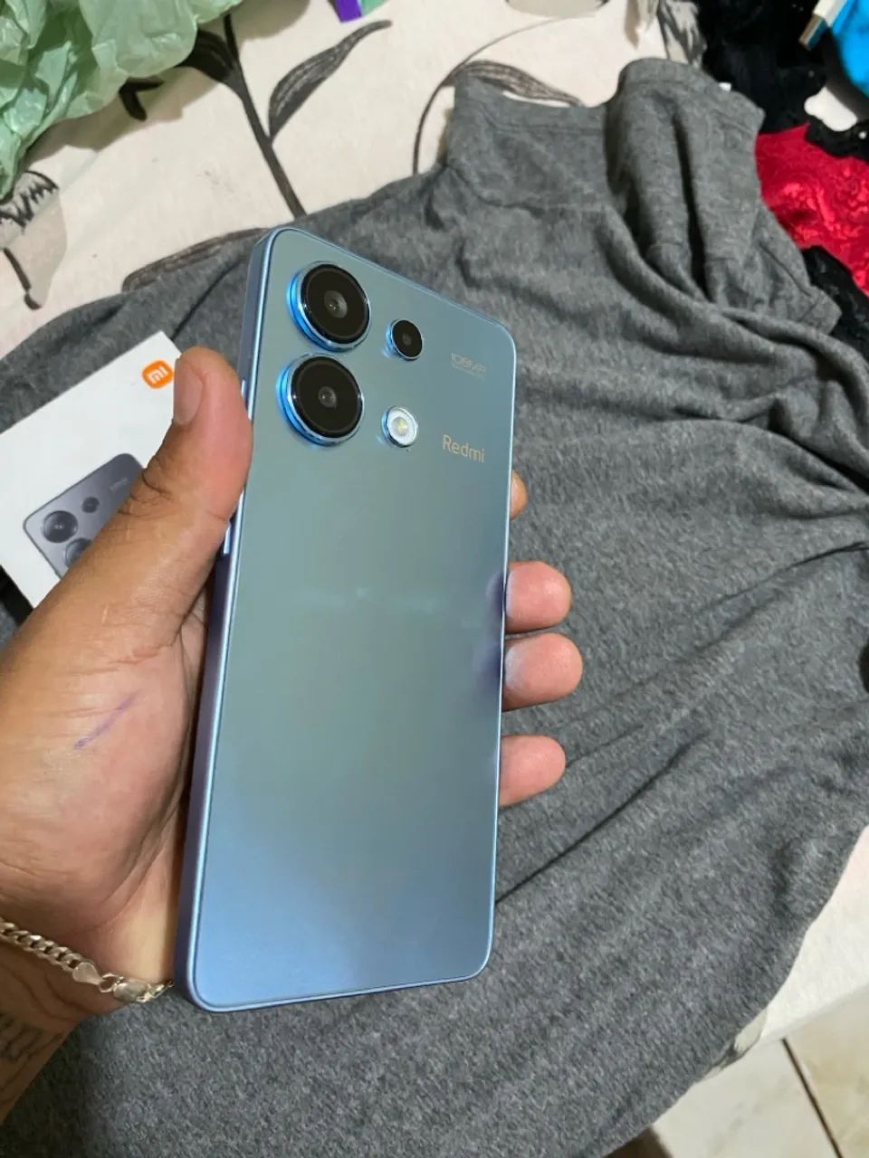 Xiaomi Redmi Note 13 256GB seminovo c/ nota - Foto 4