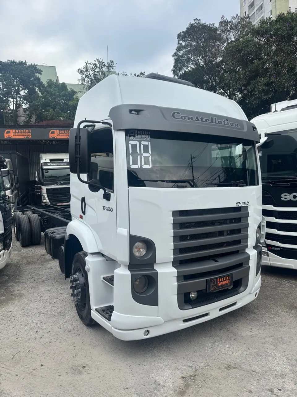Vw 17250 2008 Truck Leito Teto alto