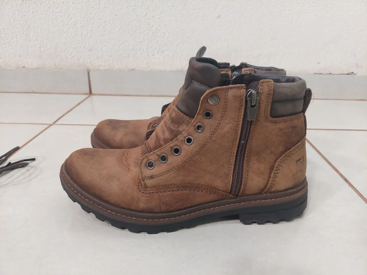 Botas Coturno Marrom Freeway Django