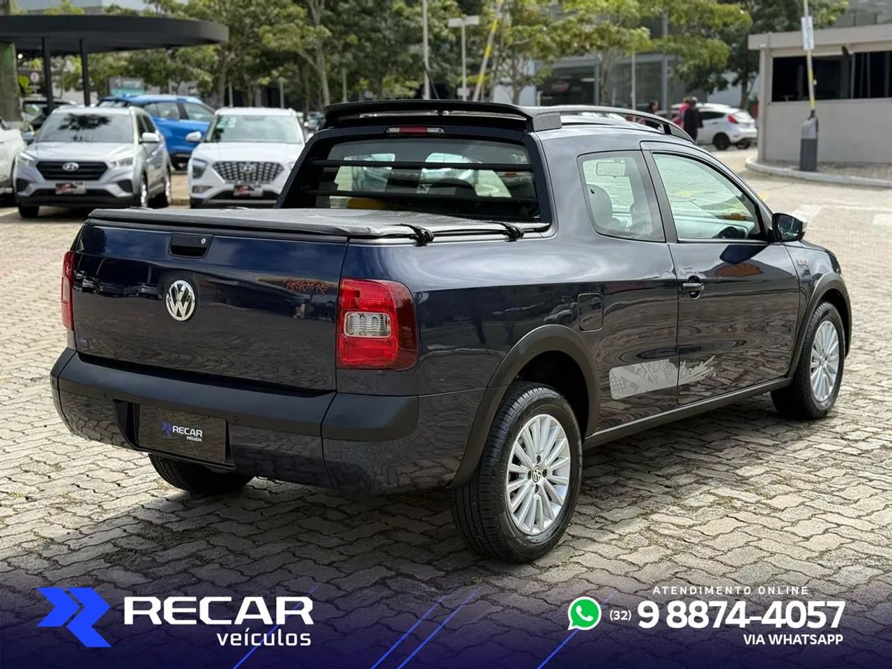 VOLKSWAGEN SAVEIRO ROCK IN RIO 1.6 TOTAL FLEX 8V CD 2015/2016 - Foto 4