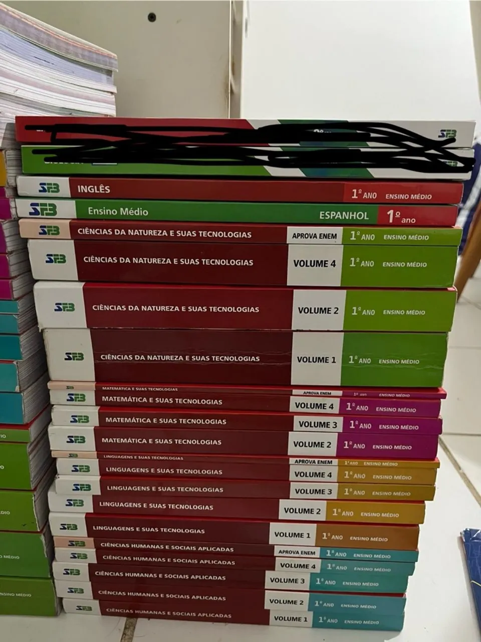 Livros Didáticos - Ensino Médio - 1º Ano - SFB