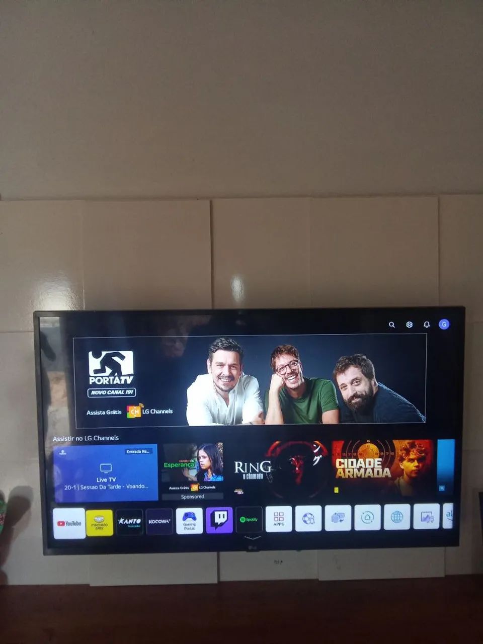 Televisão LG 45 polegadas semi nova - TVs - Setor Norte (Brazlândia ...